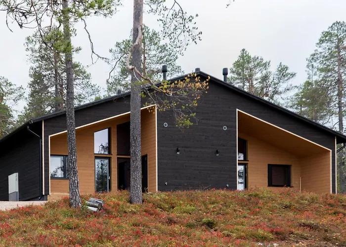 Villa Alveus - Nordic Design Cabin In Yllaes كولاري