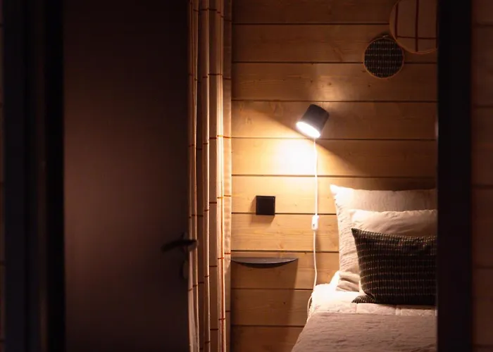 Villa Alveus - Nordic Design Cabin In Yllaes 아파트