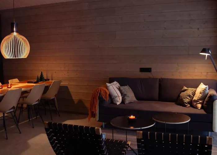 아파트 Villa Alveus - Nordic Design Cabin In Yllaes 콜라리