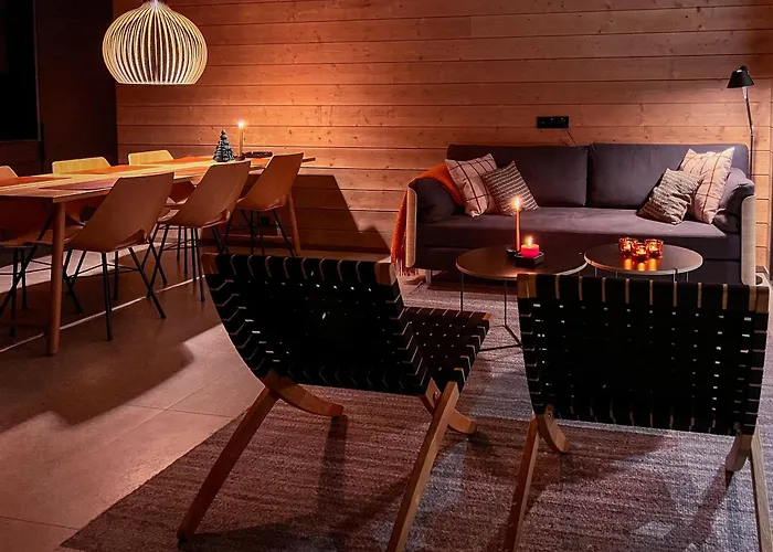 아파트 Villa Alveus - Nordic Design Cabin In Yllaes *