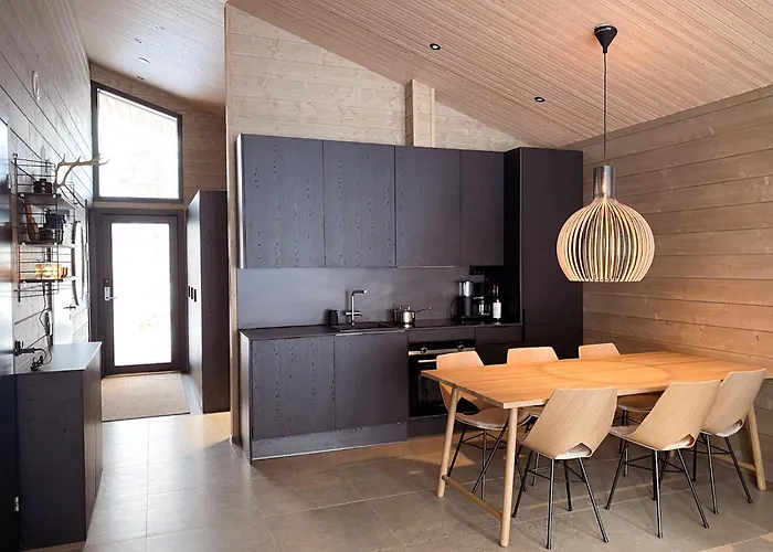 Villa Alveus - Nordic Design Cabin In Yllaes 아파트