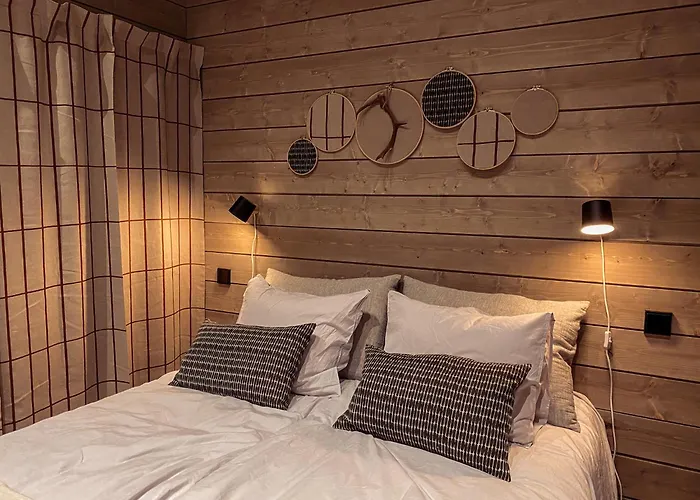 아파트 Villa Alveus - Nordic Design Cabin In Yllaes 콜라리