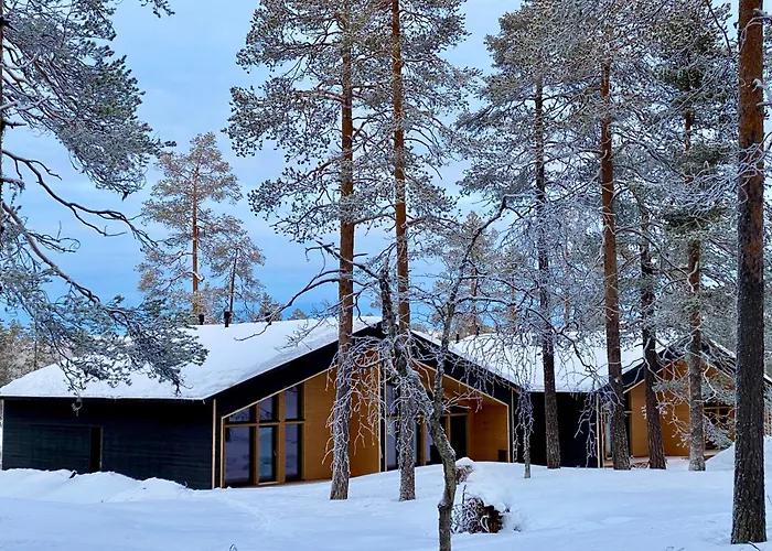 Villa Alveus - Nordic Design Cabin In Yllaes